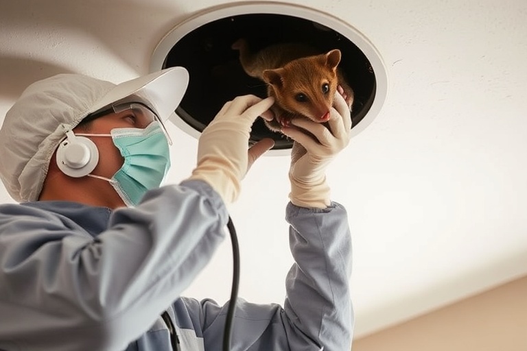 Roof & Ceiling Possum Removal Officer